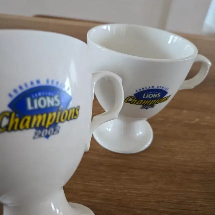 [BUNJANG] Samsung Lions 2002 Championship Commemorative Cups (Set of 2) / 삼성라이온즈2002 우승기념 컵2개