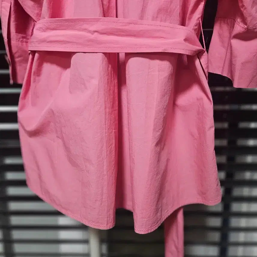 [BUNJANG] Time Collection Cotton Loose Fit Jacket with Waist Strap / 타임 자켓