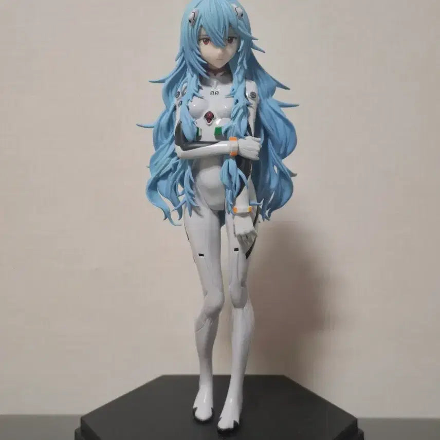 [BUNJANG] Evangelion Rei Ayanami Long Hair Figure / 에반게리온 레이 장발 피규어