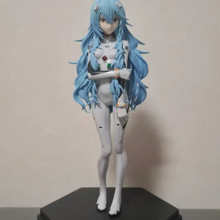 [BUNJANG] Evangelion Rei Ayanami Long Hair Figure / 에반게리온 레이 장발 피규어
