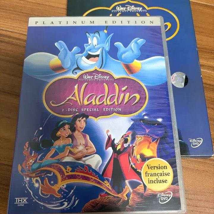 [BUNJANG] Disney Aladdin Platinum Edition 2-Disc Special Edition DVD / 디즈니 알라딘 플래티넘 에디션 DVD 2디스크 스페셜 에디션