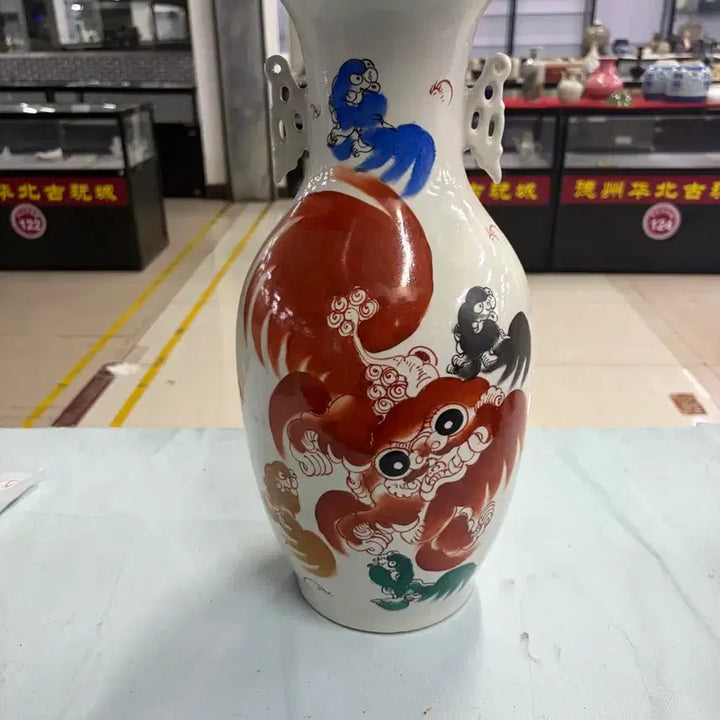 [BUNJANG] Genuine Early Republican Era Chinese Celadon Vase / 진품 청말민국시대 도자기(운송시간13일)
