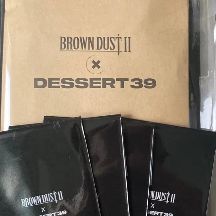 [BUNJANG] Brown Dust Dessert39 Collaboration Acrylic Stand Set / 브라운더스트 디저트39 콜라보 아크릴스탠드 3종