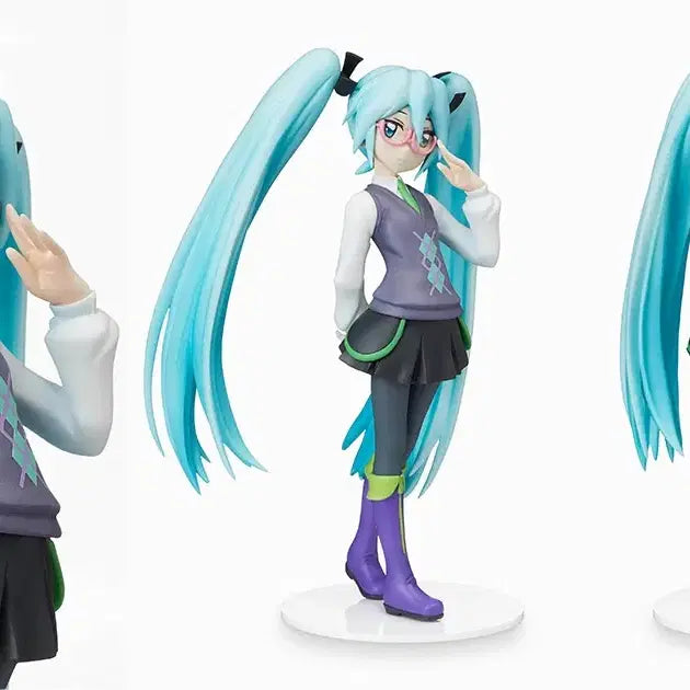 [BUNJANG] Hatsune Miku Shinkansen Shinkalion Casual Wear LPM Figure / [초희귀재고] 하츠네미쿠 신칸센 신카리온 LPM 안경 사복 ver