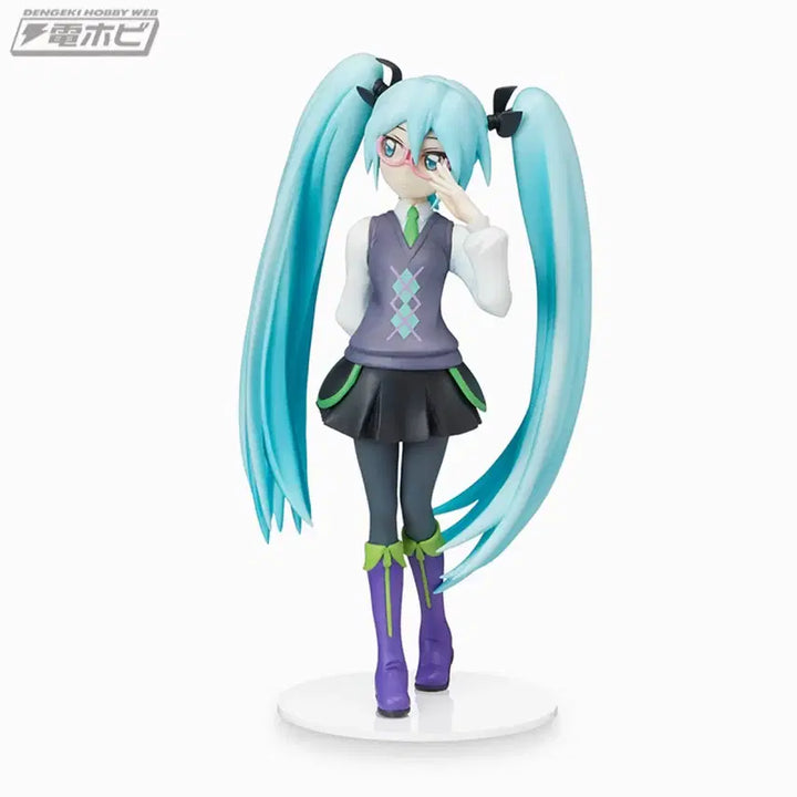 [BUNJANG] Hatsune Miku Shinkansen Shinkalion Casual Wear LPM Figure / [초희귀재고] 하츠네미쿠 신칸센 신카리온 LPM 안경 사복 ver