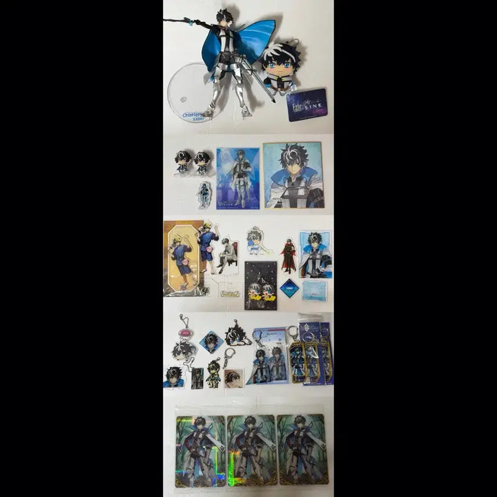 [BUNJANG] Fate/Grand Order Charlemagne Figure Chara-kore Goods Set / 페이트 그랜드 오더 페그오 샤를마뉴 피규어 캬라코레 굿즈 세트