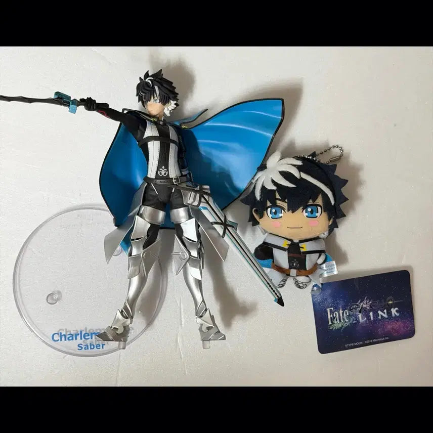 [BUNJANG] Fate/Grand Order Charlemagne Figure Chara-kore Goods Set / 페이트 그랜드 오더 페그오 샤를마뉴 피규어 캬라코레 굿즈 세트