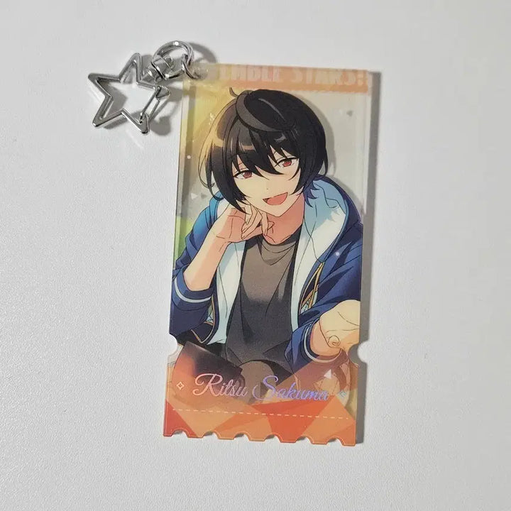 [BUNJANG] Ensemble Stars! Ritsu Akane Stamp Acrylic Charm / 앙스타 리츠 스탬프 키링 아크릴