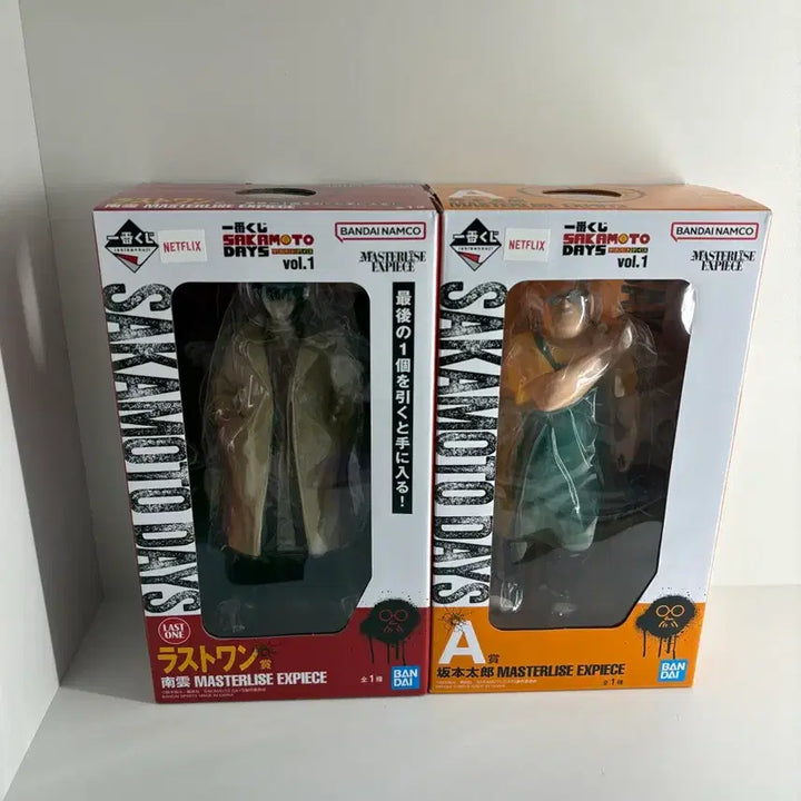 [BUNJANG] Sakamoto Days Vol. 1 A Prize Sakamoto &amp; Last One Nagumo Figure (Opened) / 사카모토데이즈 vol.1 A상 사카모토 &amp; 라스트원 나구모 개봉 양품
