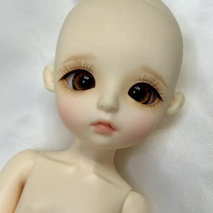 [BUNJANG] LinaLulu Daisy Ball-Jointed Doll (Beige Skin) with Outfit and Wig / 구체관절인형 ( 리나슈슈 데이지 ) + 옷 + 가발