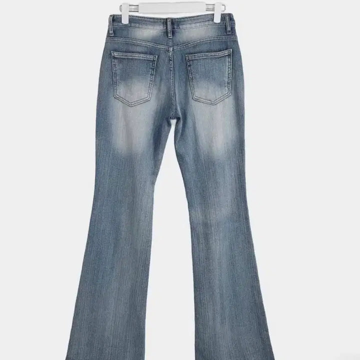 [BUNJANG] Chicwin Low Brush Denim Bootcut Pants / (정가6만원급처) 시크윈 로우 브러쉬데님 부츠컷팬츠