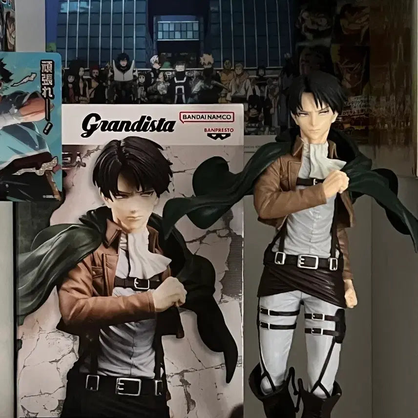 [BUNJANG] Attack on Titan Levi Ackerman Grandista Figure / 진격의 거인 리바이 아커만 그란디스타 피규어