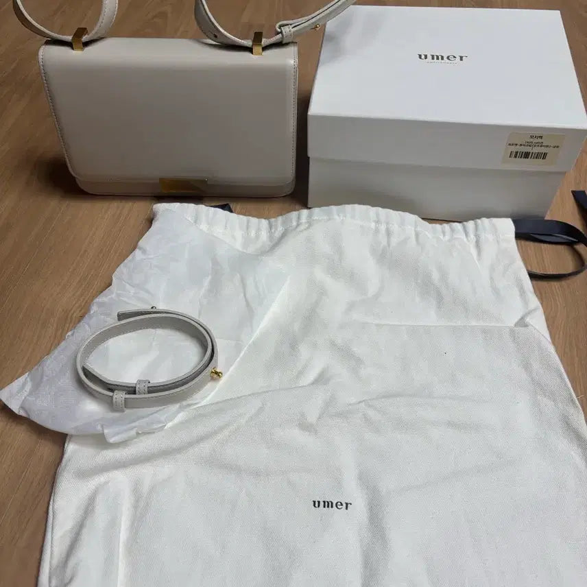 [BUNJANG] Ymer Moji Bag Large One Pocket Pure Cream / 유메르 모지백 라지 원포켓 퓨어크림