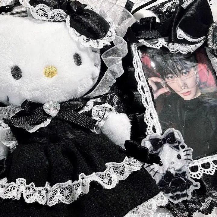 [BUNJANG] Sanrio Enjoy Idol Gothic Night Party Photocard Holder Kitty / 산리오 엔조이 아이돌 고딕 나이트 파티 포토카드 홀더 키티 포카홀더