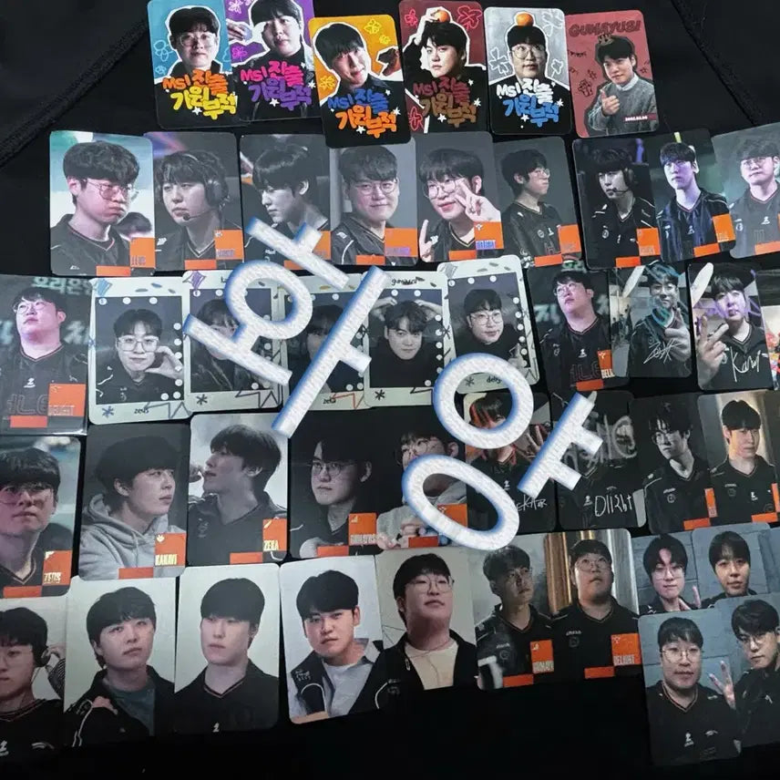 [BUNJANG] Hanhwa Life Esports Photocard Full Set / 한화생명 포토카드 풀세트 판매합니다 HLE