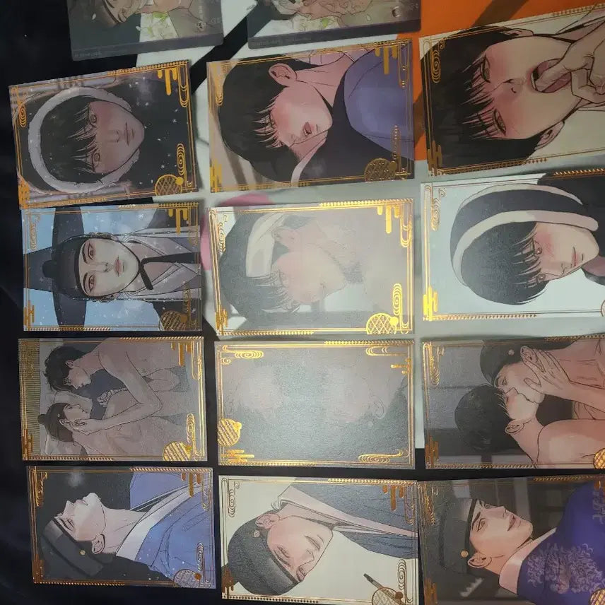[BUNJANG] Painter of the Night Illustration Postcards Set (12 types) + Transparent Postcards Set (2 types) / 야화첩 대만 일러스트 엽서 12종 투명 엽서 2종