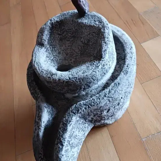 [BUNJANG] Artificial Stone Mortar and Pestle Set / 풀메 멧돌  돌아님  인조석