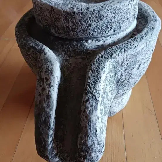 [BUNJANG] Artificial Stone Mortar and Pestle Set / 풀메 멧돌  돌아님  인조석