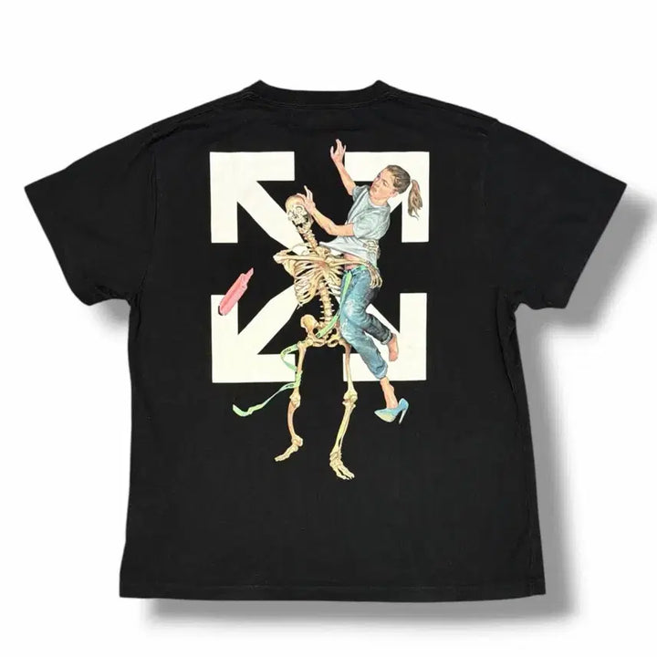 [BUNJANG] Off-White Pascal Skeleton T-Shirt / 오프화이트 OFF-WHITE Pascal Skeleton 반팔티 팝니다.