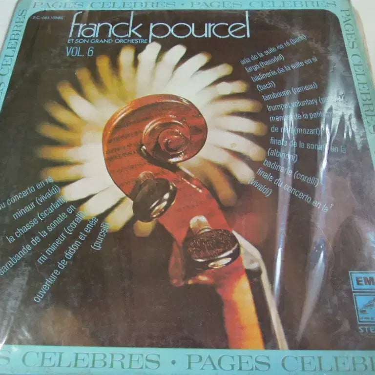 [BUNJANG] Franck Pourcel Famous Pages Vol. 6 Vinyl Record / FRANCK POURCEL (PAGES CELEBRES VOL.6)