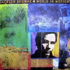 [BUNJANG] Jackson Browne World in Motion Vinyl Record / JACKSON BROWNE (WORLD IN MOTION)