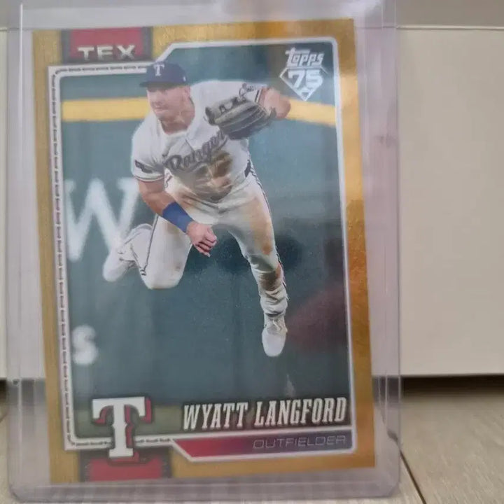 [BUNJANG] Topps Series 2 Wyatt Langford 50-Limited Card / Topps 시리즈2 텍사스  와이어트 랭포드 50한정 카드