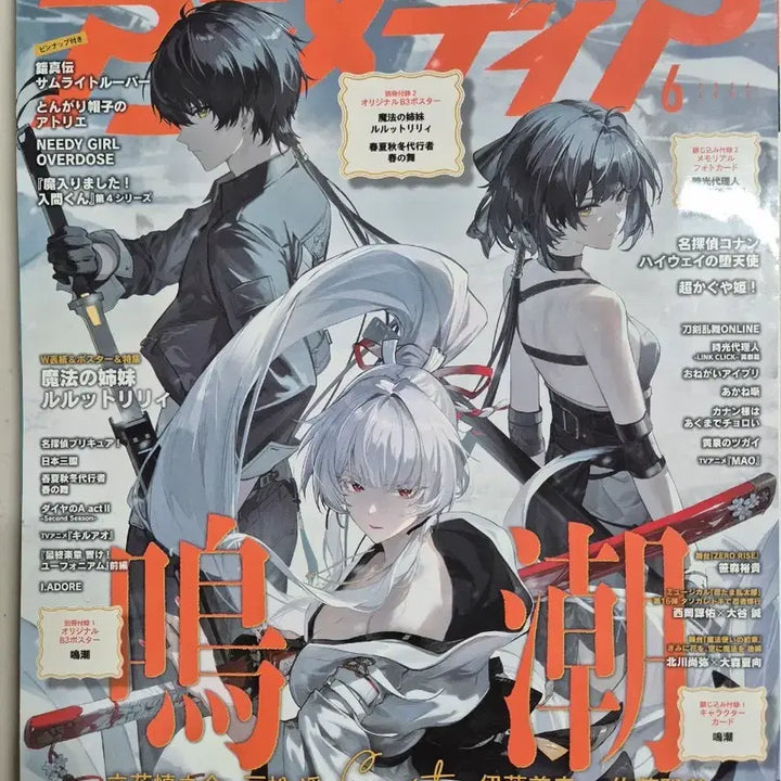 [BUNJANG] Animedia June 2026 Issue / (~7/20까지 판매)애니메디아 2026년 6월호 명조