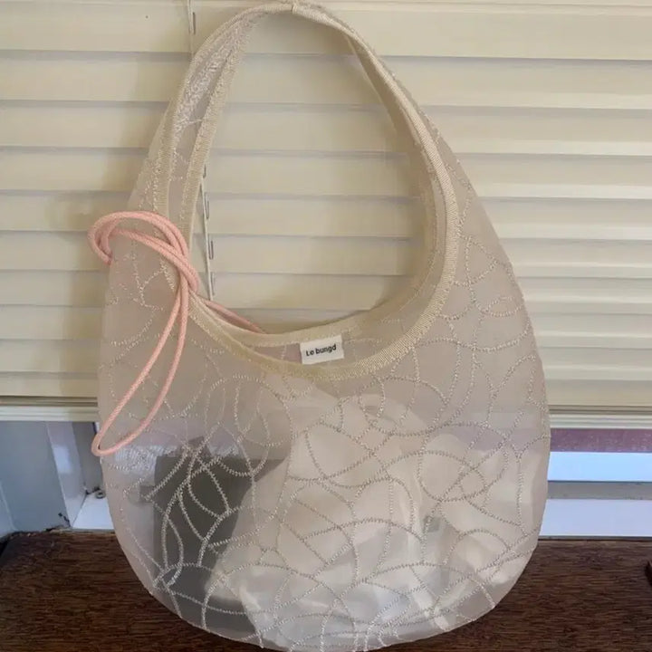 [SOLD OUT] 르벙드 메쉬백 mini bor mesh bag(beige)