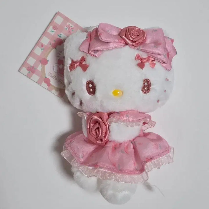 [SOLD OUT] (새상품)헬로키티 일본 정품 돌리로즈 마스코트 키링 인형 판매해요!
