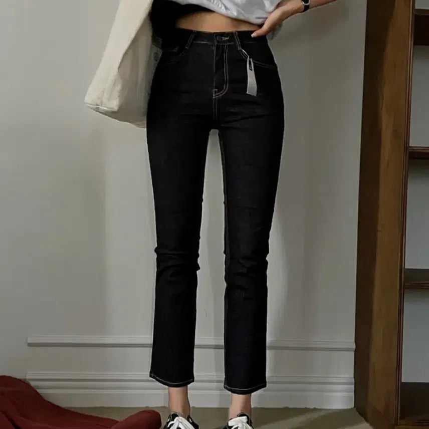[BUNJANG] Unbranded Raw Denim Jeans (No Fading) / [새상품,L] 생지청바지 (물빠짐X)