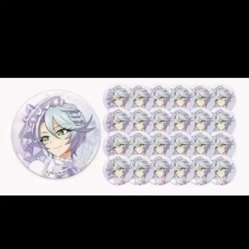 [BUNJANG] Lafary Pripara Shi Kyoin Hibiki Gray Wedding Can Badge (Split Set) / 프리파라 라파리 lafary 시쿄인 히비키 그레이 웨딩 캔뱃지 소분 분철