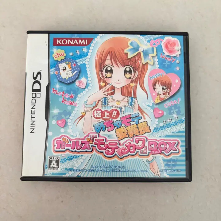 [BUNJANG] Nintendo DS Game: Girls Mode (Perfect Chairman) / 닌텐도 ds 칩 걸즈 모테카와(완소! 퍼펙트 반장)