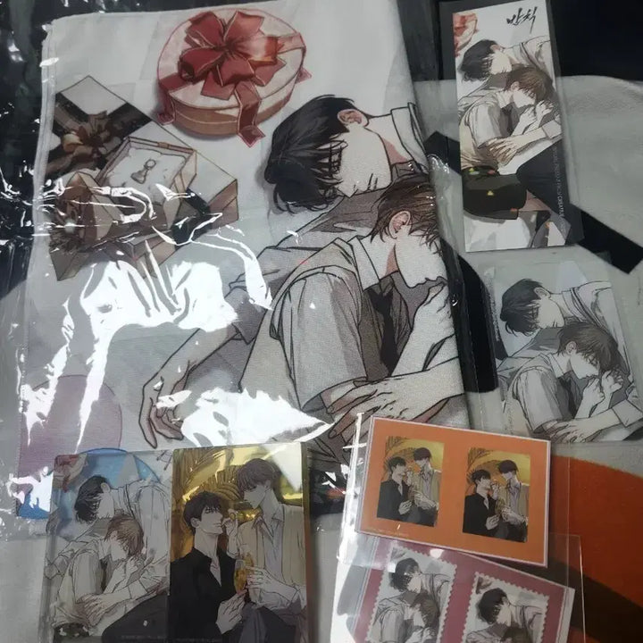 [BUNJANG] Ban-Chik Joo Ha-won Birthday Fabric Poster &amp; Kwon Tae-ha Acrylic Block Set / 반칙 주하원 생일 패브릭 권태하 아크릴 블록