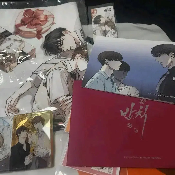 [BUNJANG] Ban-Chik Joo Ha-won Birthday Fabric Poster &amp; Kwon Tae-ha Acrylic Block Set / 반칙 주하원 생일 패브릭 권태하 아크릴 블록