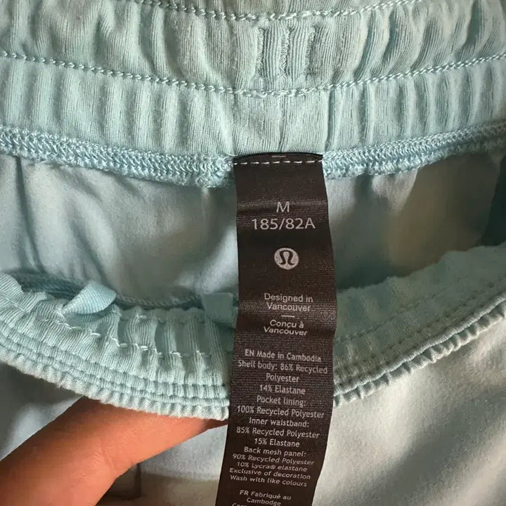 [BUNJANG] Lululemon Pacebreaker 7" Linerless Shorts M Sky Blue / [M]룰루레몬 페이스브레이커 7인치 라이너리스