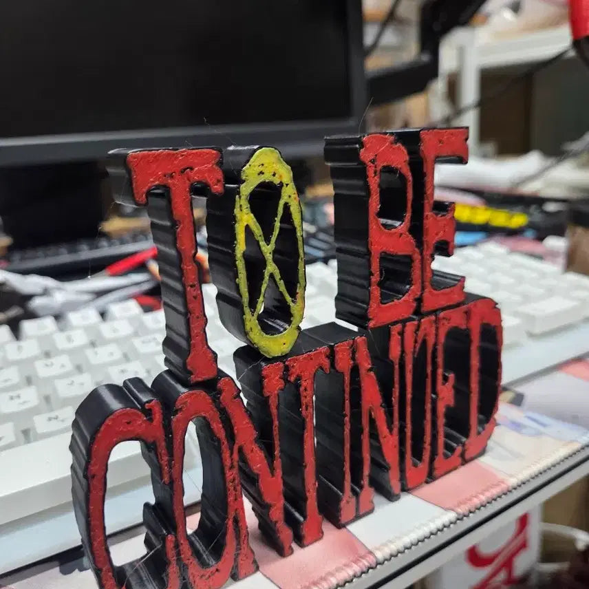 [BUNJANG] One Piece "To Be Continued" Logo Figure / 원피스 로고 투비컨티뉴 피규어