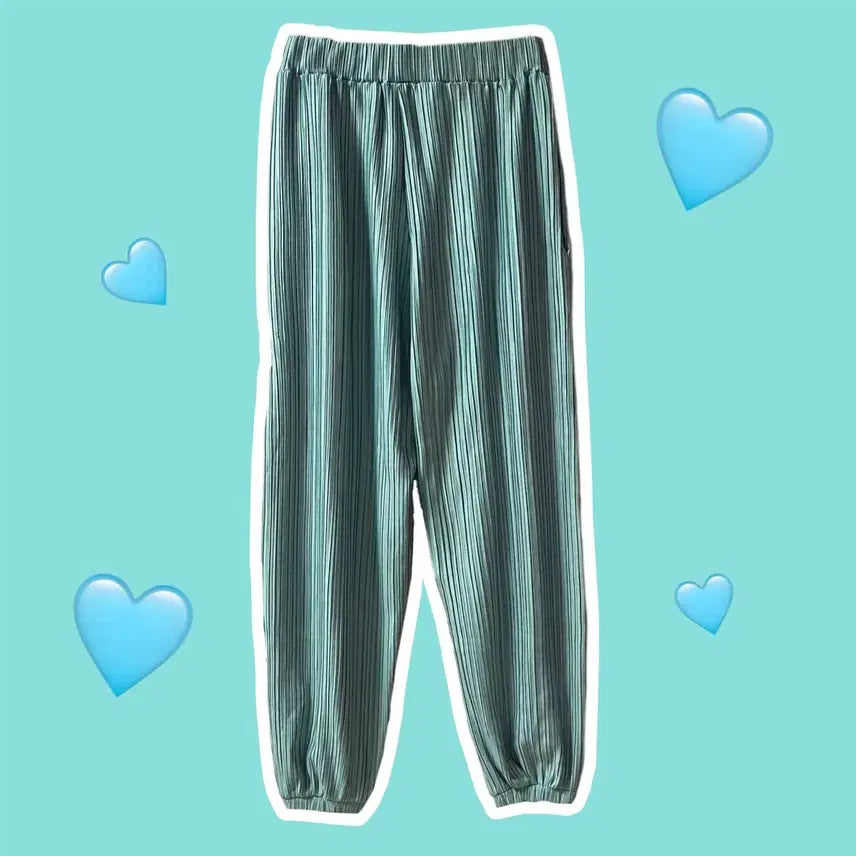 [BUNJANG] Pleated Banding Jogger Pants / 플리츠 밴딩 조거팬츠 와이드팬츠 바지 트레이닝 빈티지 구제