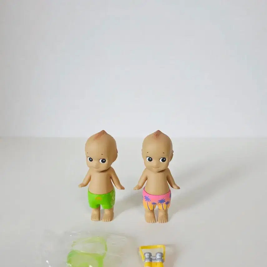 [BUNJANG] Sonny Angel Summer Beach Shorts Figure Bundle Set with Goggles and Telescope / 소니엔젤 썸머 비치 반바지 피규어 2+정품고글+정품 시크릿 망원경 일괄