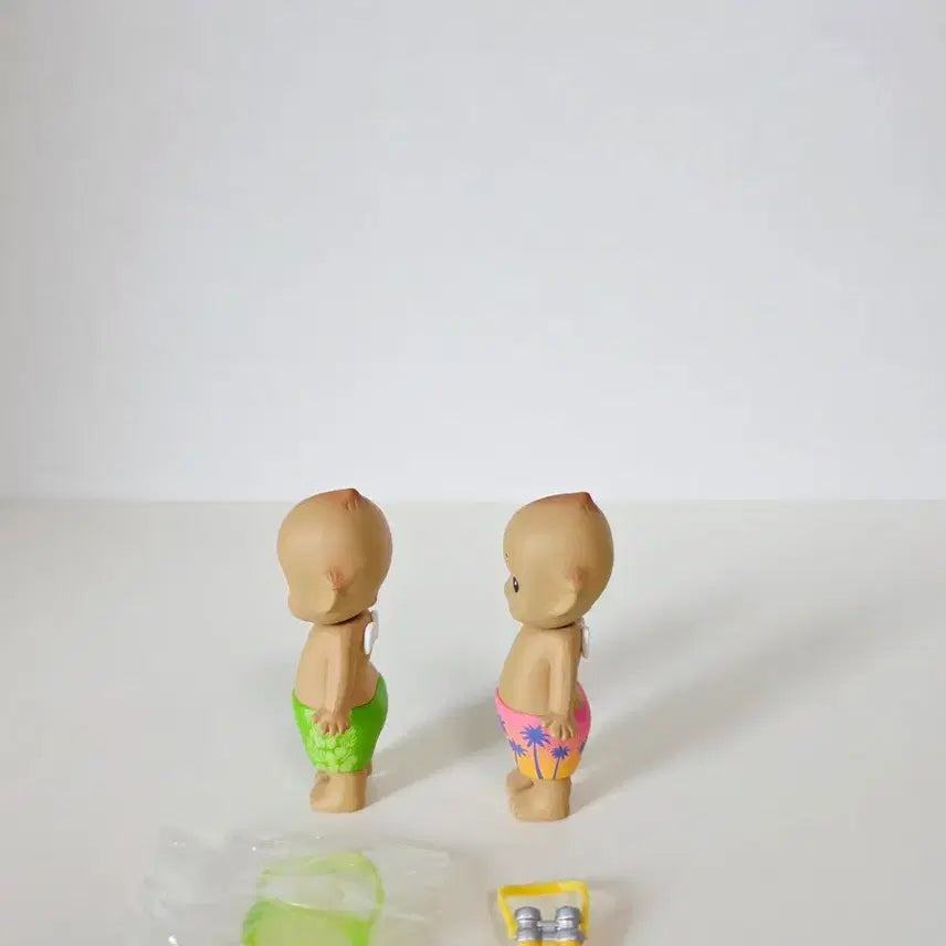[BUNJANG] Sonny Angel Summer Beach Shorts Figure Bundle Set with Goggles and Telescope / 소니엔젤 썸머 비치 반바지 피규어 2+정품고글+정품 시크릿 망원경 일괄