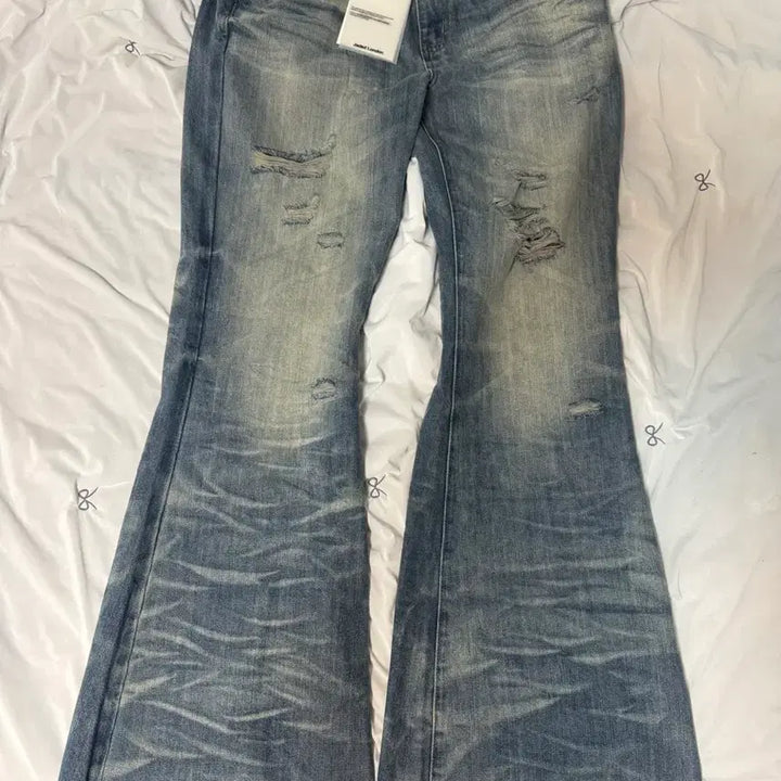 [BUNJANG] Jaded London Mid Blue Flare Jeans W32 / 제이디드 런던 mid blue flare jeans w32 판매