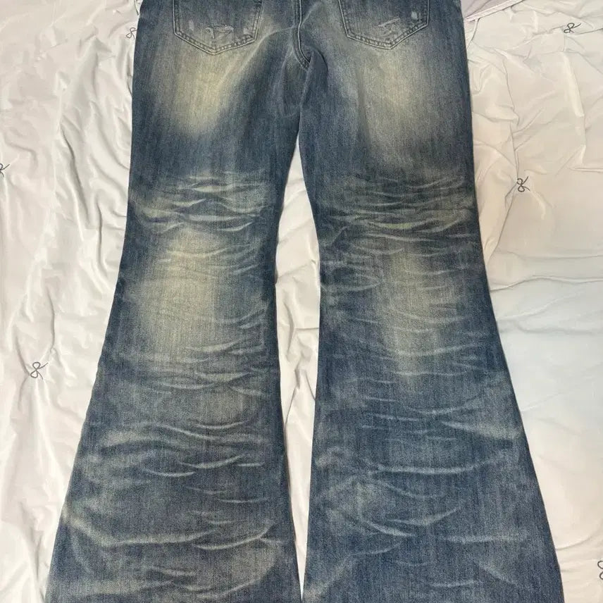 [BUNJANG] Jaded London Mid Blue Flare Jeans W32 / 제이디드 런던 mid blue flare jeans w32 판매