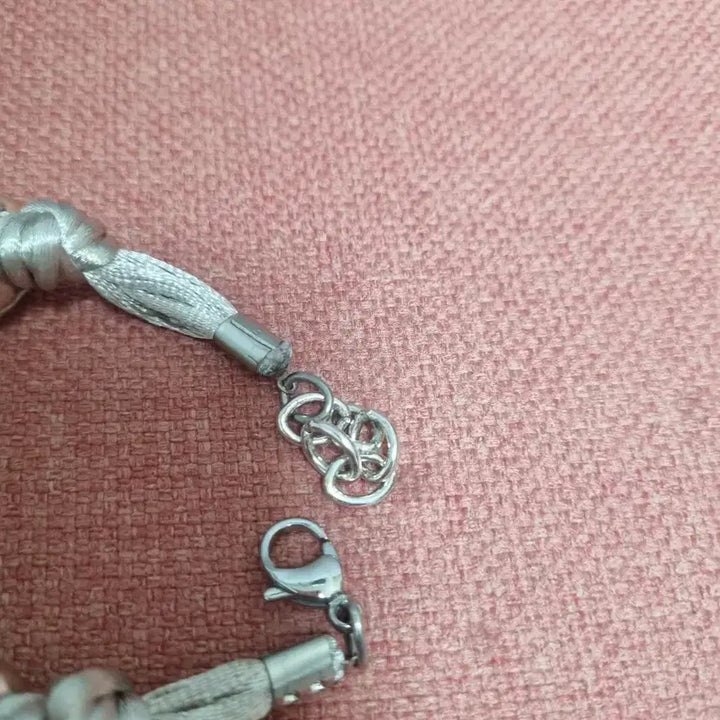 [BUNJANG] Silver Knot Bracelet / 실버 매듭 팔찌