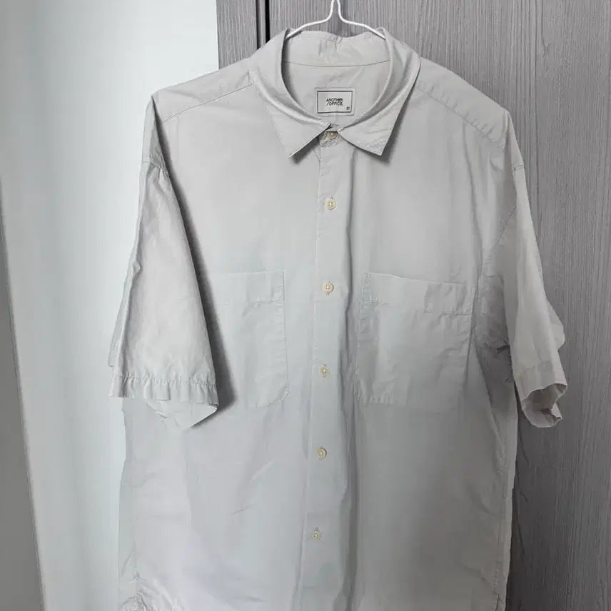 [BUNJANG] Another Office Dove Gray Lighter Short-Sleeve T-Shirt / [01] 어나더오피스 도브그레이 라이터 반팔