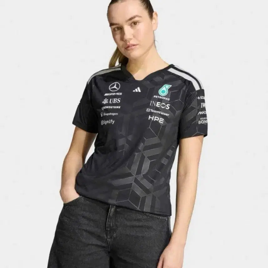 [BUNJANG] Adidas Mercedes-AMG F1 Team Driver Jersey (Men&