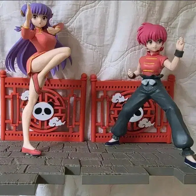 [BUNJANG] Ranma 1/2 Ranma &amp; Shampoo Figure Bundle / (마지막가격인하)란마 1/2 란마/샴푸 피규어 일괄로 판매합니다