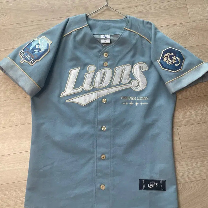 [BUNJANG] Samsung Lions Gu Ja-wook Golden Glove Jersey (Size S) / 삼성라이온즈 유니폼 구자욱 골든글러브s