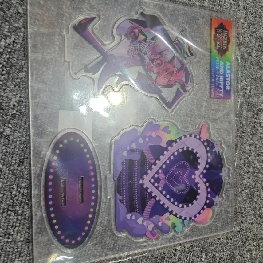 [BUNJANG] Hazbin Hotel Alastor Nifty Acrylic Standee (Sealed) / 해즈빈호텔 프라이드 알래스터 / 니프티 아크릴 스탠드 미개봉
