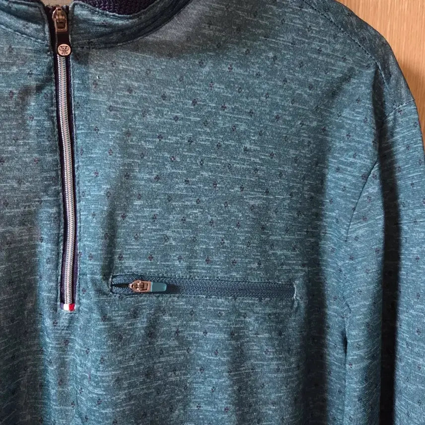 [BUNJANG] FGO Golf Half-Zip T-Shirt Size 105 / FGO 골프 반집업 티셔츠 105
