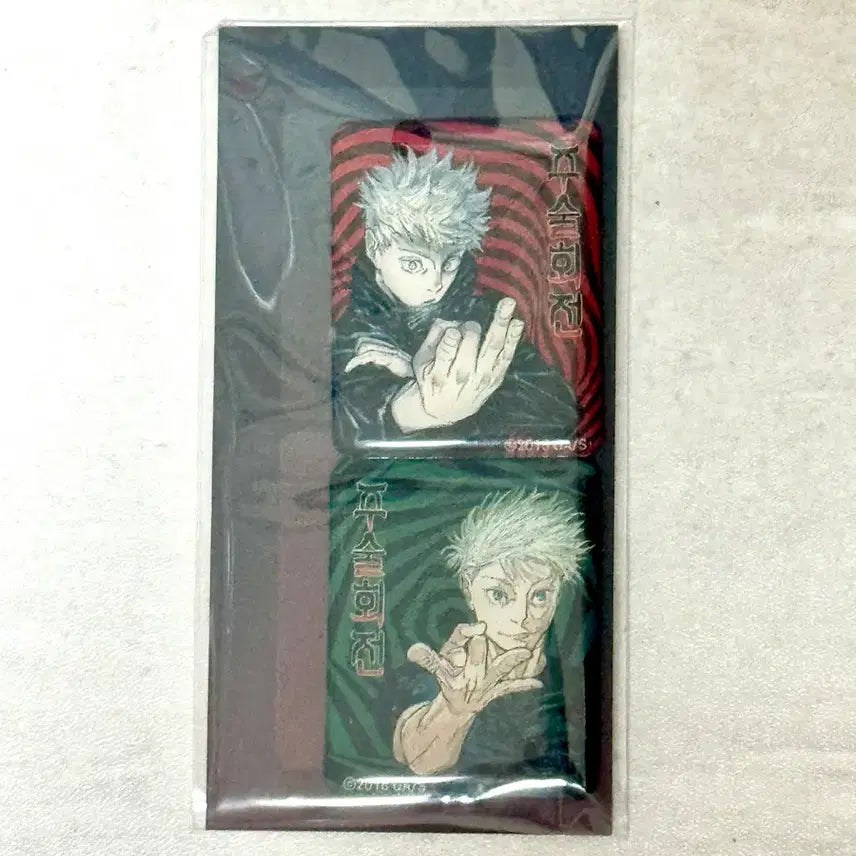 [BUNJANG] Jujutsu Kaisen Special Edition Epoxy Magnet Set + Sukuna Original Long Can Badge Bundle / 미개봉)주술회전 특전 에폭시 마그넷+스쿠나 원화 롱캔뱃지 일괄