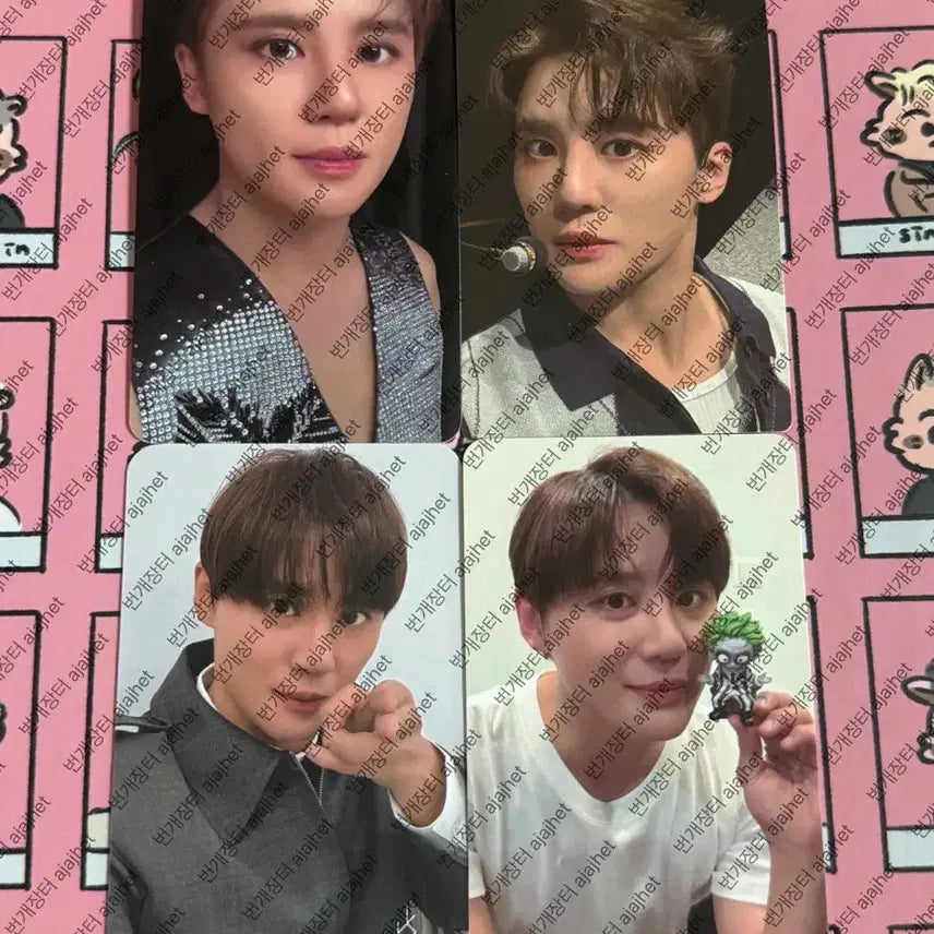 [BUNJANG] Kim Junsu Xia Photocard Set / XIA 김준수 포토카드 4장